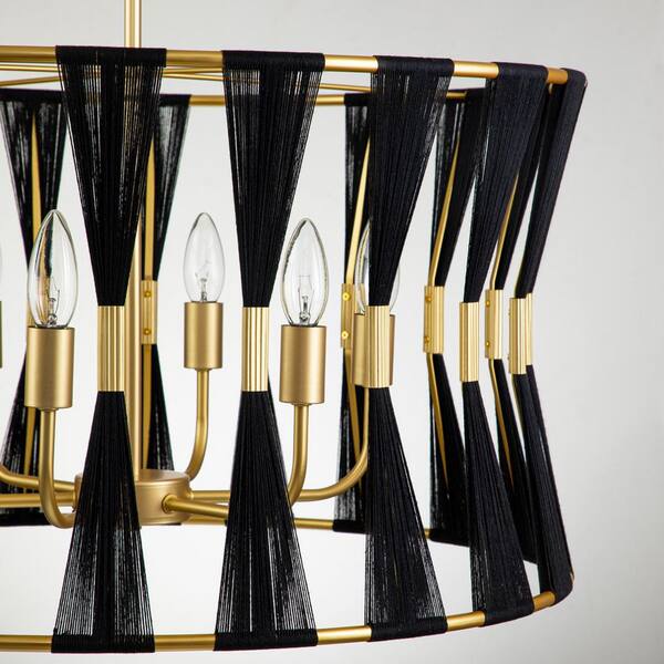 ウィリアムズソノマ　ランタン RRTYO Tabor 6-Light Black Hourglass lsland Pendant Light
