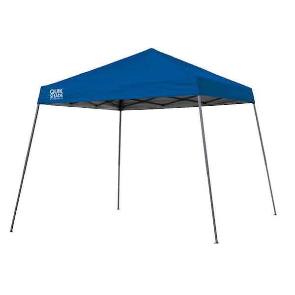 Quik Shade Expedition Team Colors 10 ft. x 10 ft. Slant Leg Instant Canopy in Royal Blue