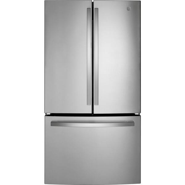 GE 27 cu. ft. French Door Refrigerator in Fingerprint Resistant 