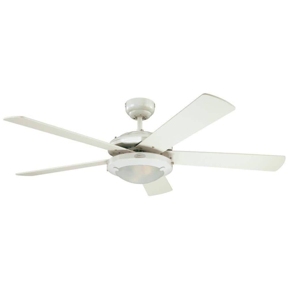 Westinghouse Comet 52 in. Integrated LED White Ceiling Fan with