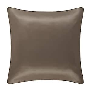 Calgary Taupe Polyester Euro Sham