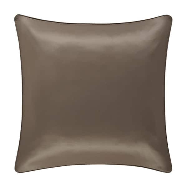 Unbranded Calgary Taupe Polyester Euro Sham