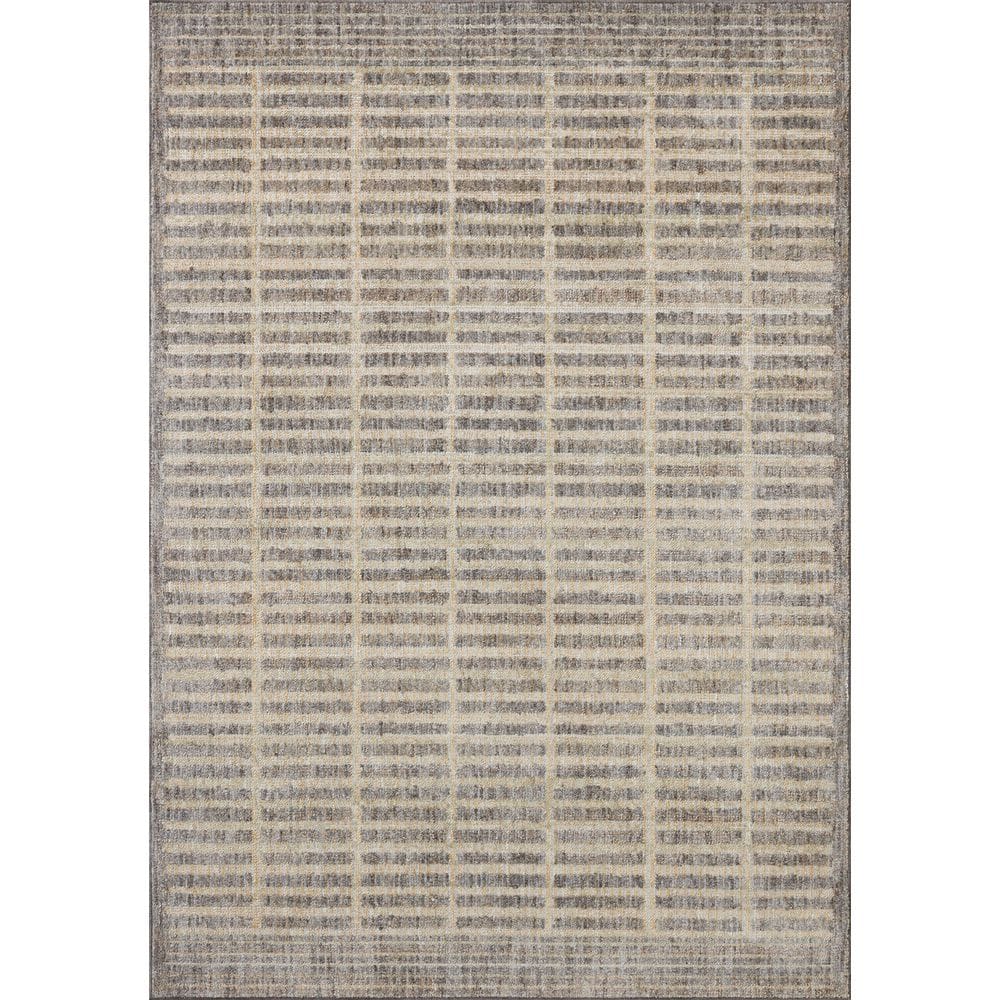 Roxie Smoke / Natural 9 ft. 3 in. x 13 ft.  Contemporary Area Rug price history on PriceWatchPro