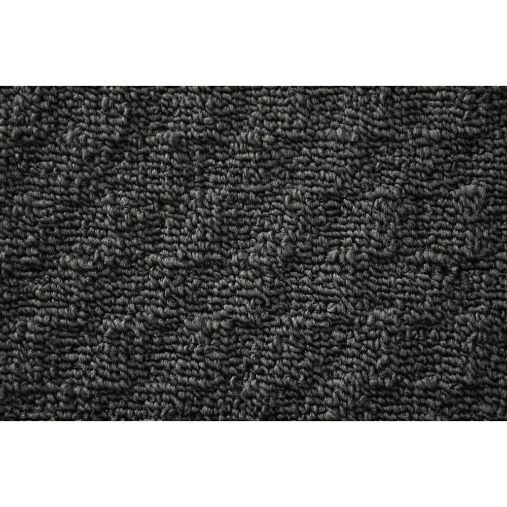 Town Square Cinder Gray 3' x 8' Synthetic Runner Rug