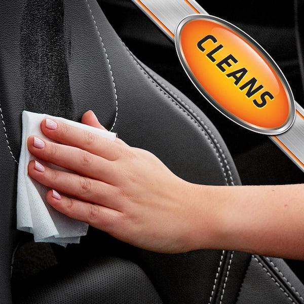 Armor All Car Cleaning Wipes: Carpet & Upholstery Wipes, Durable for  Cleaning Spots and Stains on Interior Fabric, Floor Mats, and Car Seats, 4  Packs 