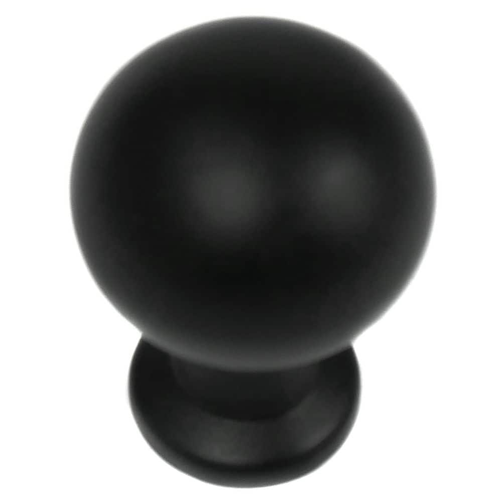 Austin. 875 in. Matte Black Round Cabinet Knob price history on PriceWatchPro