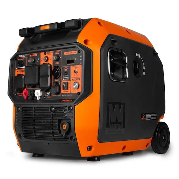 6800-Watt Dual Fuel 120V/240V Electric Start Gas-Powered Portable Inverter Generator, CO Alarm & Electric Vehicle Backup