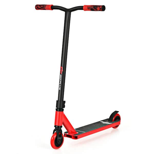 26.5 in. x 18.5 in. x 31.5 in. High End Pro Stunt Scooter Trick Scooter with ABEC-9 Bearings Boys Girls Freestyle Red