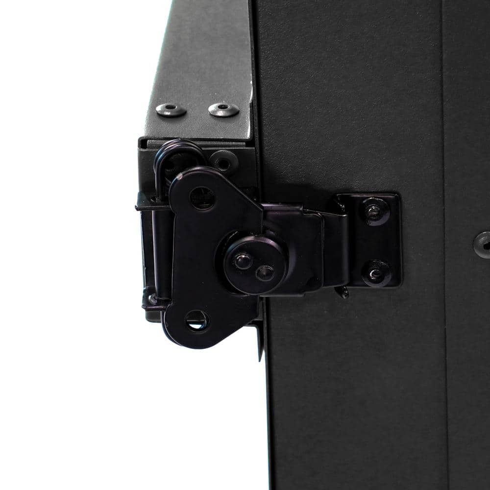 X-Large Black Aluminum Collapsible Dog Crate