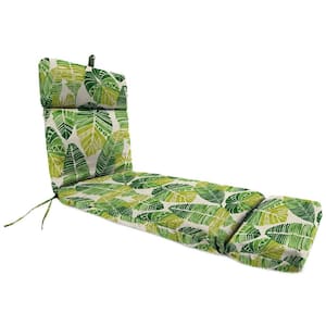 72 in. L x 22 in. W x 3.5 in. T Outdoor Chaise Lounge Cushion in Hixon Palm