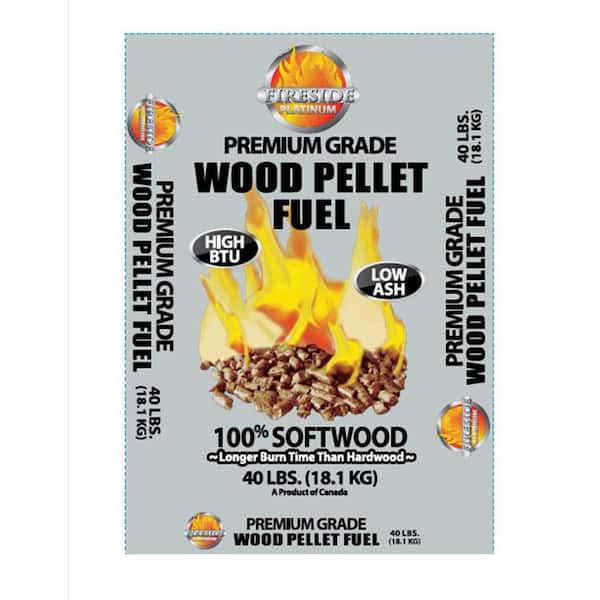 Fireside Platinum Fireside Platinum Wood Pellet Fuel 40 lb. Bag