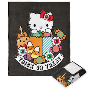 Sanrio Hello Kitty Trick or Treat Multi Color Silk Touch Throw