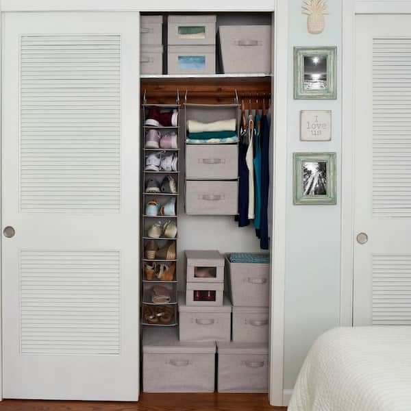 Costway Vertical Narrow Dresser Organizer Closet Storage Cabinet with  Foldable Drawers JZ10069CF - The Home Depot