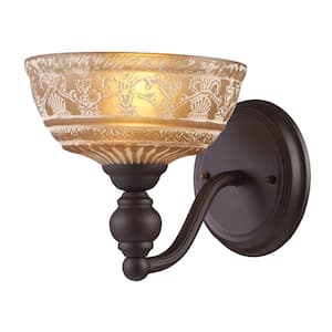 Norwich 1-Light Oiled Bronze Sconce