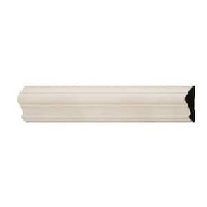 WM397 1 in. D x 3.5 in. W x 6 in. L Wood (Maple) Chair Rail Sample