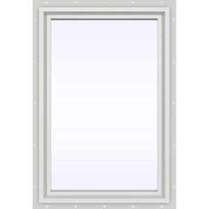 23.5 in. x 29.5 in. V-4500 Series White Vinyl Picture Window w/ Low-E 366 Glass