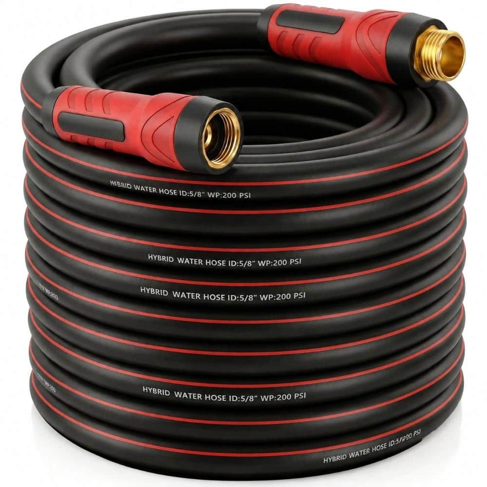 75 ft x 5/8 in Non-Expandable Flexible Water Hose, No-Kink Leakproof Lightweight Hybrid Garden Hose with Male price history on PriceWatchPro