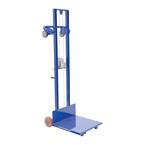 500 lb. Steel Winch Operated Lite Load Lift with Fixed Wheels