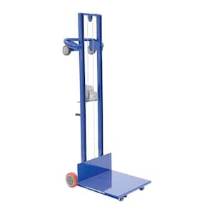 500 lb. Steel Winch Operated Lite Load Lift with Fixed Wheels
