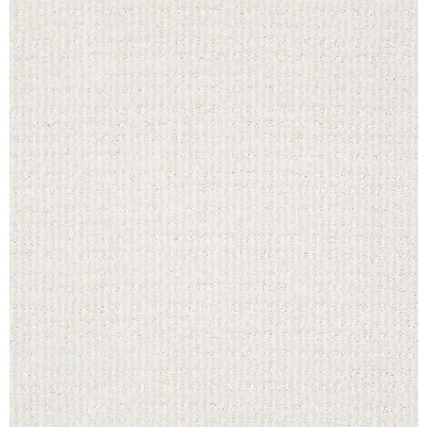Lifeproof Recognition II - Ice Cap - Beige 24 oz. Nylon Pattern Installed Carpet