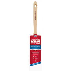 2 in. Pro White China Bristle Angle Sash Brush