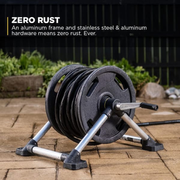 Reviews for Gorilla 150 ft. Aluminum Zero Rust Hose Reel | Pg 1