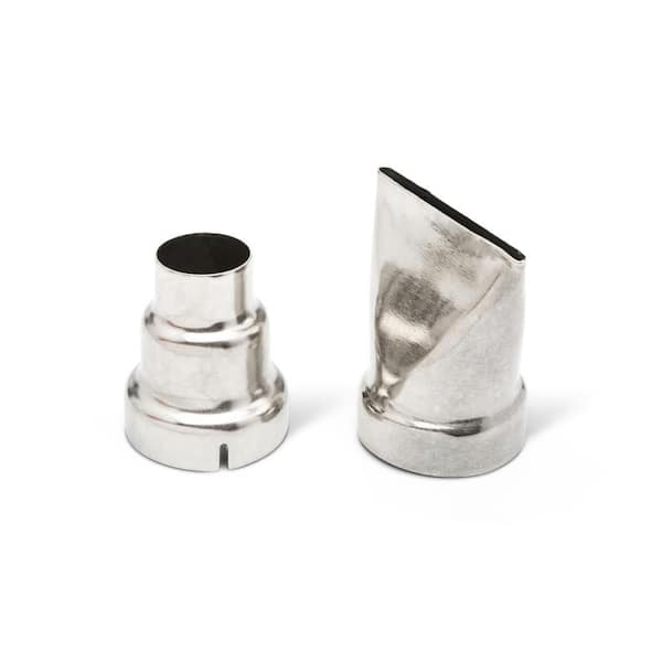Accessory Kit with Tubular Nozzle and Wide Slot Nozzle for Heat Guns (2-Piece)
