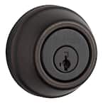 914 Signature 2nd Gen Traditional Venetian Bronze Deadbolt Featuring SmartKey and Home Connect Technology