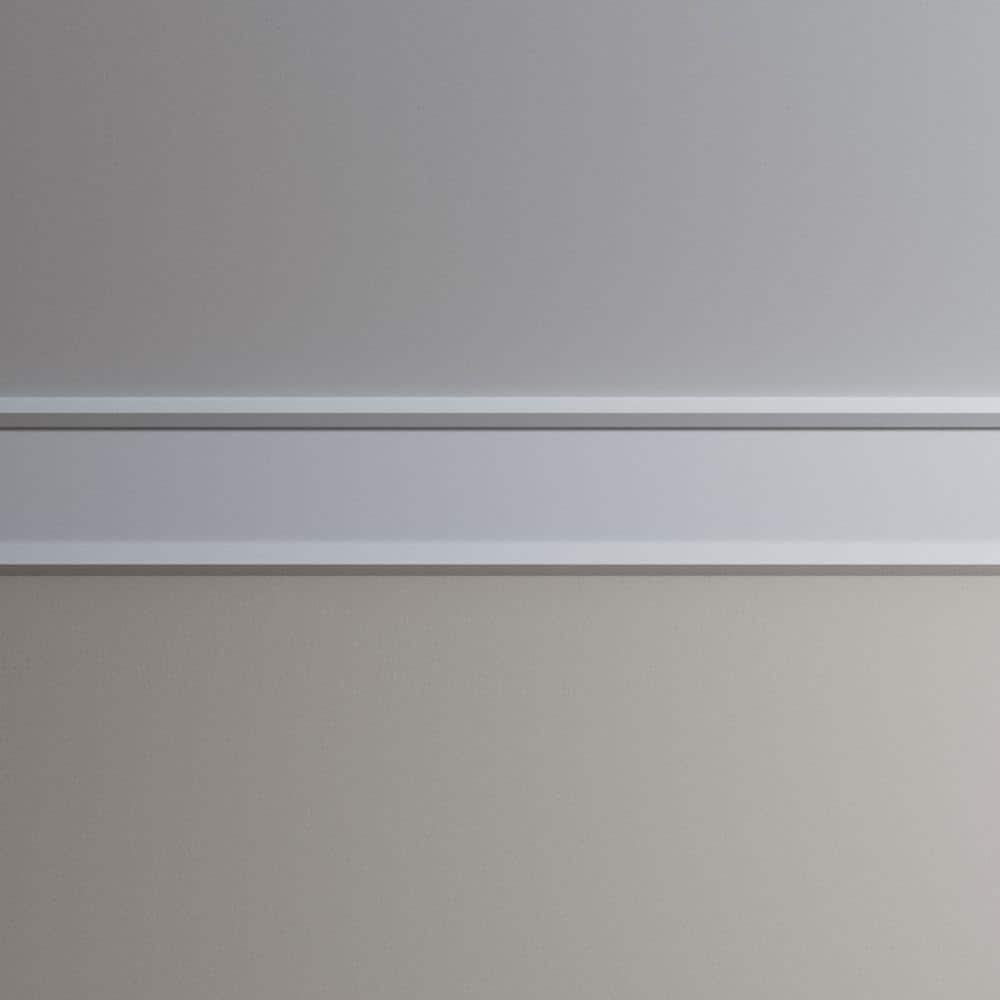 Darcy 94.5" Unfinished Polyurethane Crown Moulding