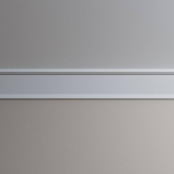 Ekena Millwork Darcy 6 in. D x 8.375 in. W x 94.5 in. L Polyurethane Crown Moulding