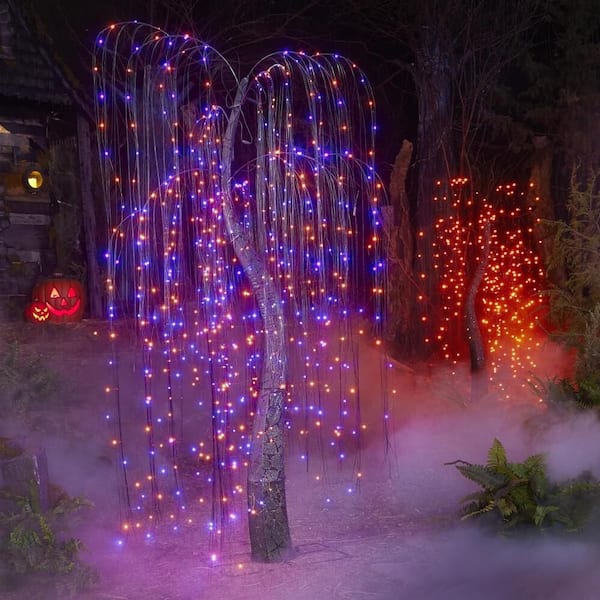 7 ft. Halloween Classics Color Changing LED Willow Tree H27