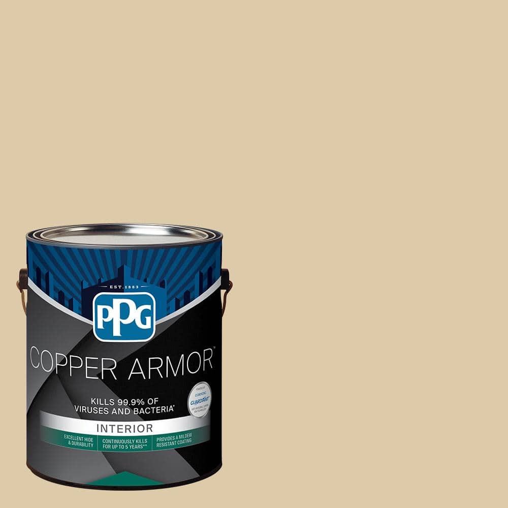 COPPER ARMOR 1 gal. PPG10963 Cookie Dough Eggshell Antiviral and