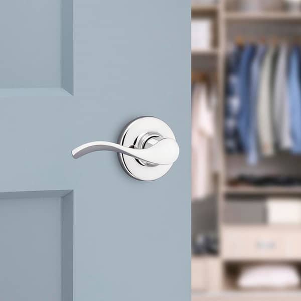 Balboa Polished Chrome Left-Handed Dummy Door Handle