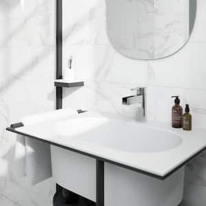 Vega Single Hole Single-Handle Bathroom Faucet in Polished Chrome