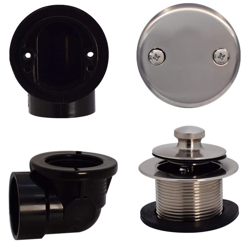 Westbrass Sch. 40 ABS 1-1/2 in. Course Thread Plumber's Pack Twist