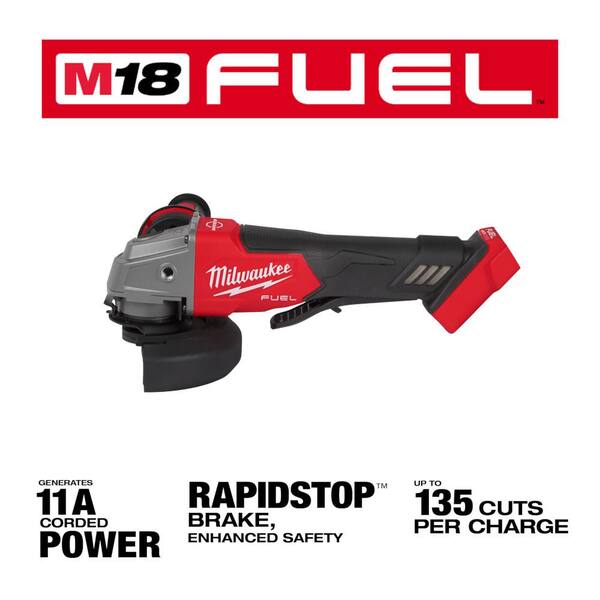 Milwaukee M18 FUEL 18V Lithium-Ion Brushless Cordless 4-1/2 in./5 