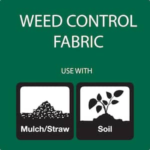 Dalen Products 3 ft. x 100 ft. Weed-X Landscape Fabric