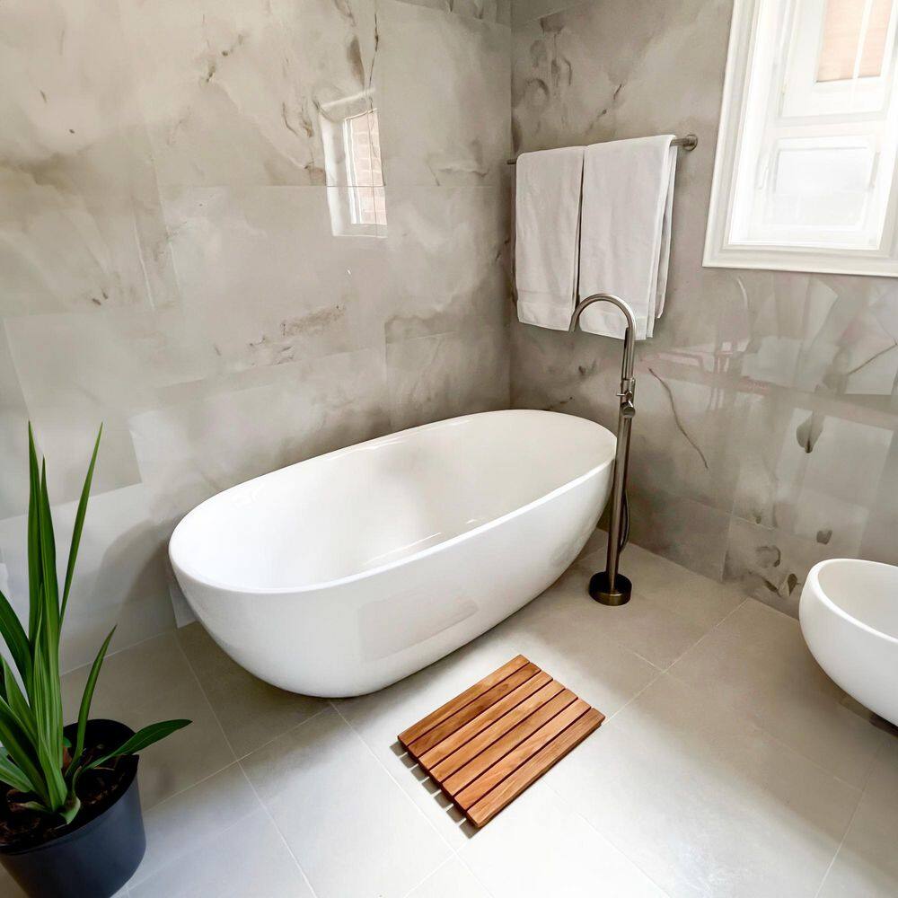 ARB Teak 20" x 14" Shower Mat Tile