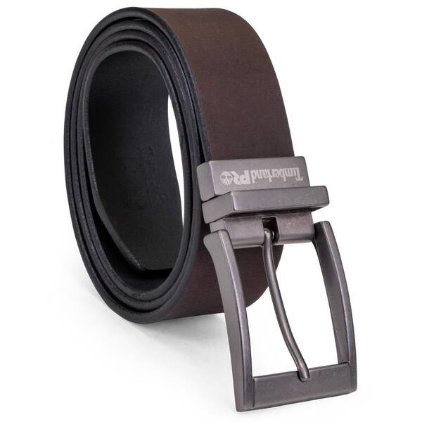 Timberland PRO Men's Leather Reversible Belt (Black/Brown) BP0005