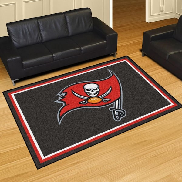 Tampa Bay Buccaneers Rug Anti-Skid Area Rug Living Room Bedroom Floor Mat Carpet 