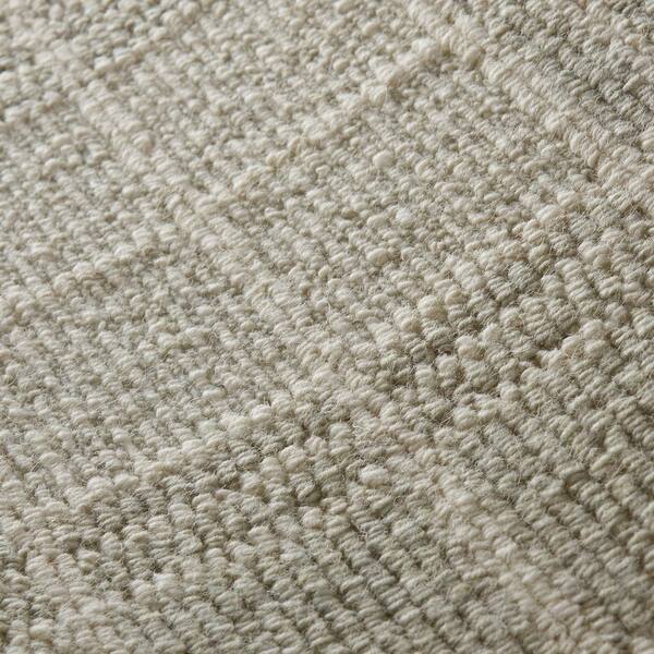 6 in. x 6 in. Pattern Carpet Sample - Checkerboard - Color Dew/Ivory