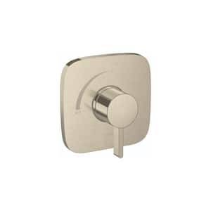 Ecostat E Single-Handle Shower Trim Kit in Brushed Nickel Valve Not Included