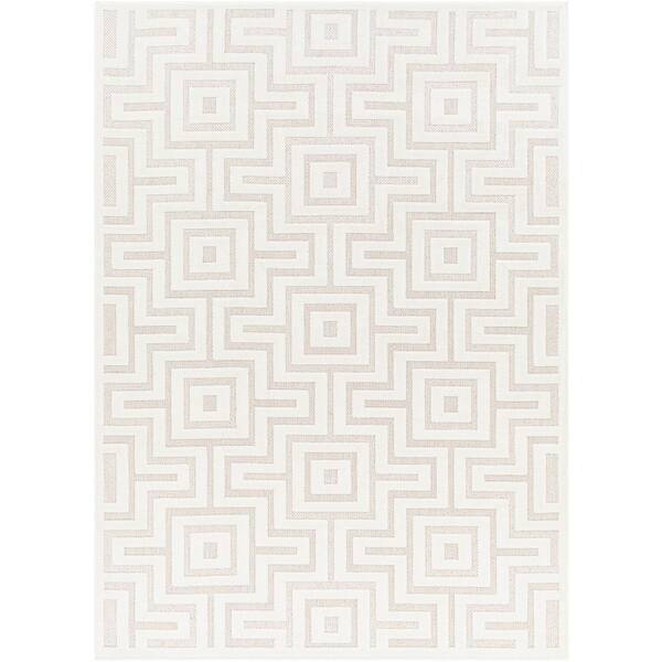 Artistic Weavers Stanley Tan/Cream 8 ft. x 10 ft. Indoor Area Rug