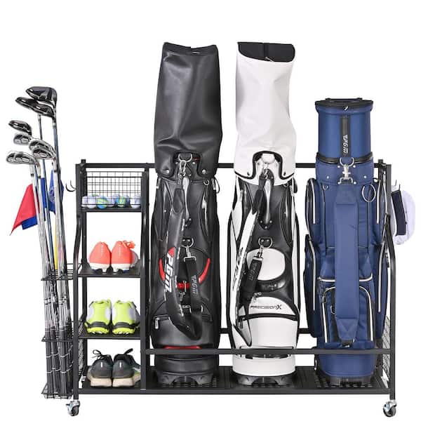LTMATE 161 lbs. Weight Capacity Golf Storage Garage Organizer and Other  Golfing Equipment Rack HDM529ACDM - The Home Depot