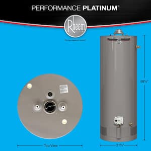 Performance Platinum 50 Gal. Tall 12 Year 40,000 BTU Natural Gas Tank Water Heater