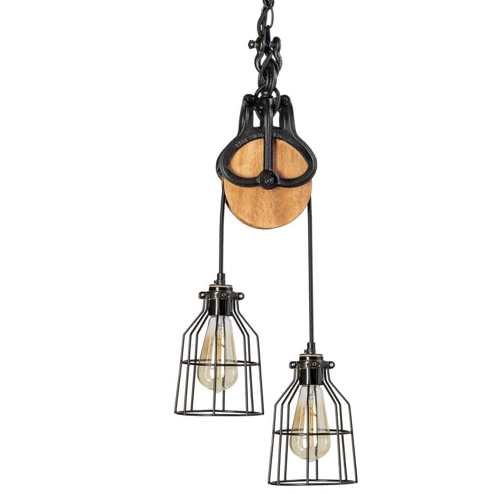 Washington Pulley 2 Pendant Light