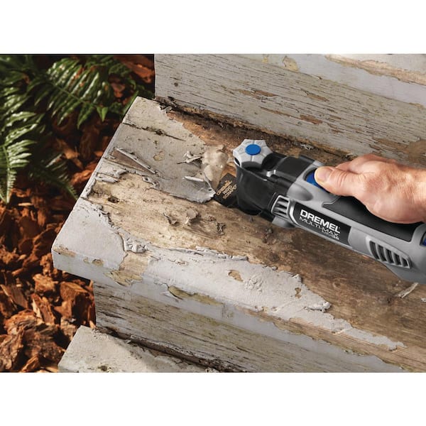 Dremel Multi-Max 3.5 Amp Variable Speed Corded Oscillating Multi-Tool Kit with 3pk Universal Wood and Drywall Oscillating Blade