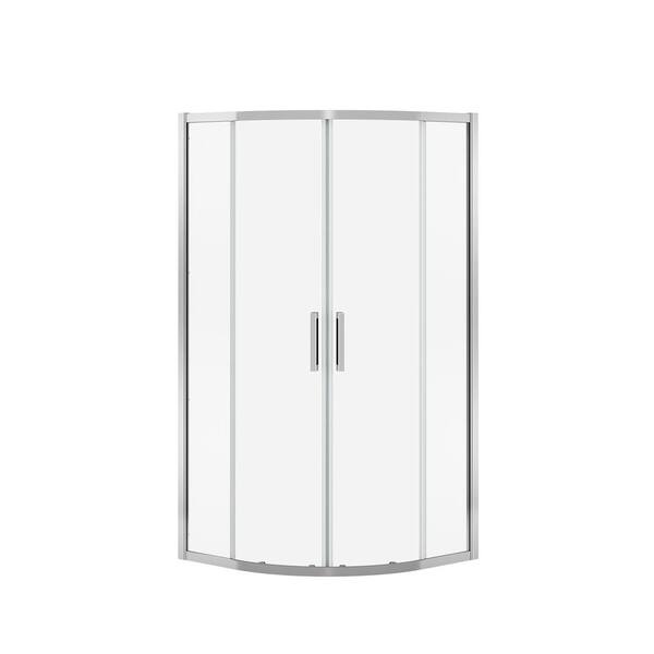 MAAX Radia 36 in. x 36 in. x 71-1/2 in. Frameless Neo-Round