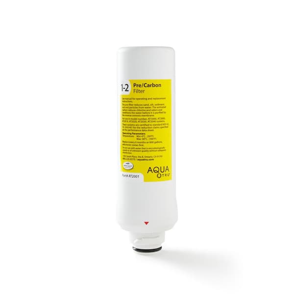 AQUA TRU AquaTru Countertop Replacement 2 Stage Water Pre-Carbon Filter