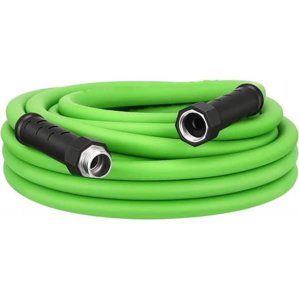 Cubilan 5/8in. x 10 ft. Water Hose with Swivel Grip, Heavy-Duty, Lightweight, Flexible Hose, 3/4 in. Solid Fittings
